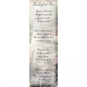 bookmarks memorial celebrate peace light